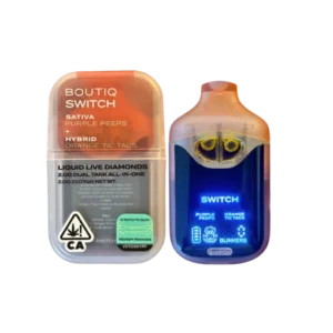 Boutiq Disposable V4 Purple Peeps X Orange Tic Tacs