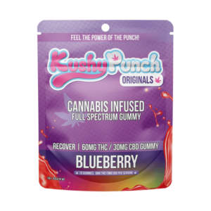 Buy Kushy Punch Blueberry Recover [10pk] (30mg CBD/60mg THC)
