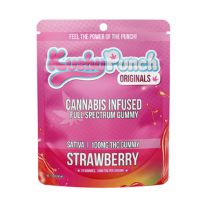 Buy Kushy Punch Strawberry Sativa [10pk] (100mg)