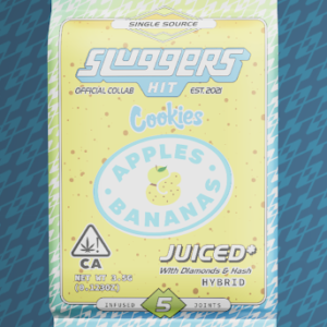 Slugger Hit Pre-Rolls Apples & Bananas